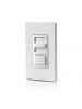 Leviton IPL06-10Z Decora IllumaTech Dimmer for Dimmable LED, CFL and Incandescent Lamps - Single Pole & 3-Way Applications with Preset Switch